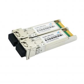 Émetteur-récepteur optique 10G SFP + BIDI 20KM