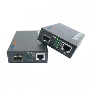 10/100/1000M 1 SFP port RJ45 Media Converter